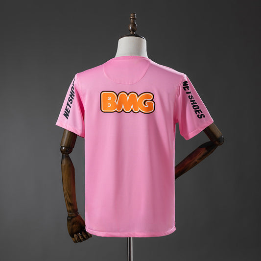 Santos FC 12/13 Pink Retro Jersey – Bold Brazilian Expression
