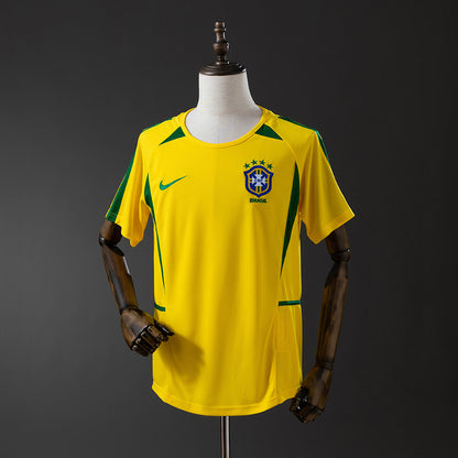 Brazil 2002 Home Retro Jersey – World Cup 2002 Winner - RONALDO #9