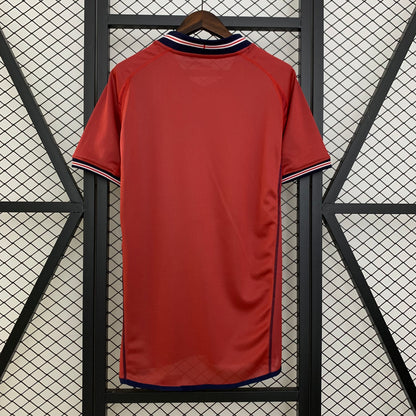England 2002 Away Retro Jersey – Golden Generation Era