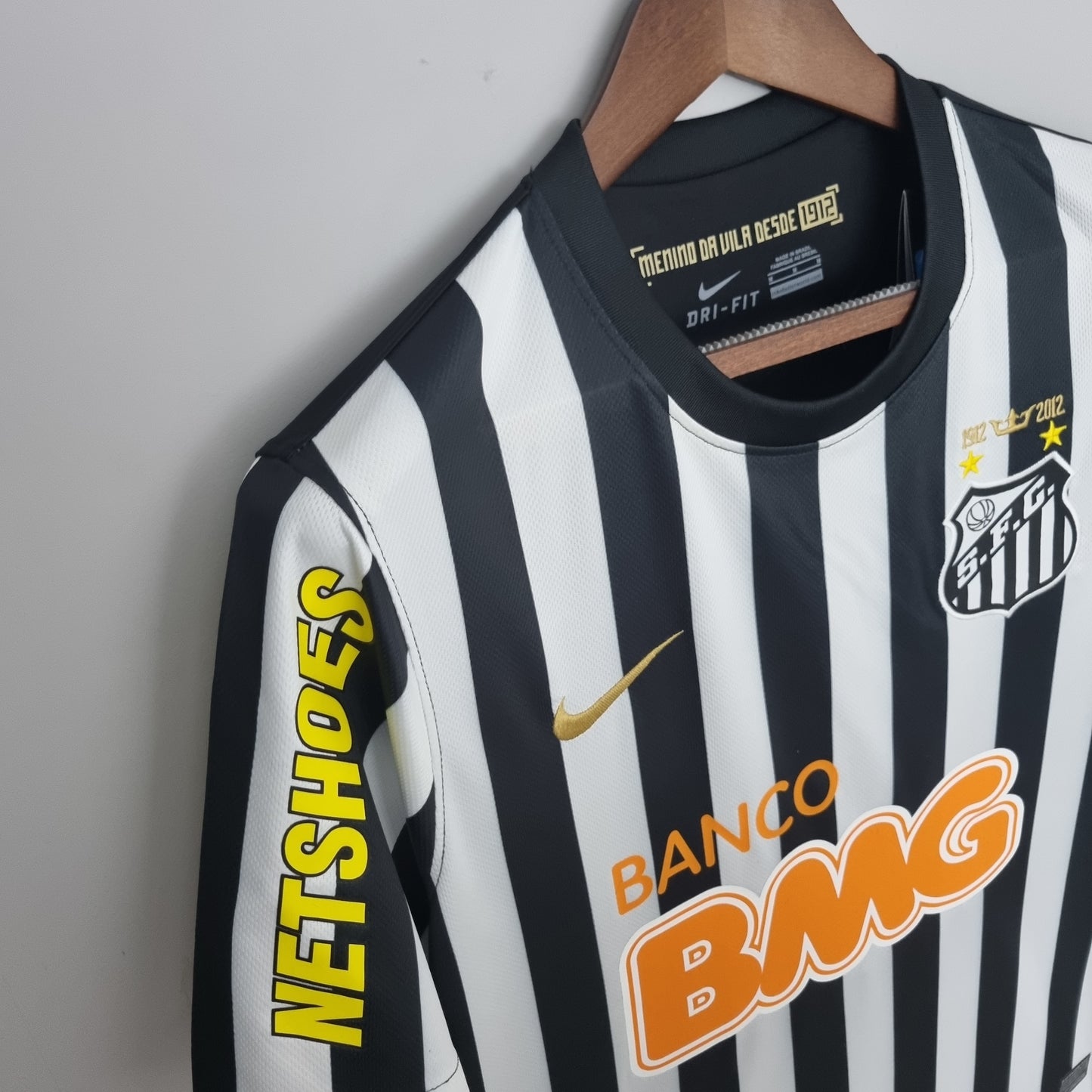 Santos FC 2013 Away Retro Jersey – Brazilian Flair & Modern Identity