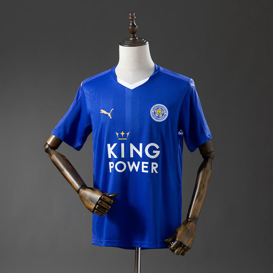 Leicester City 15/16 Home Retro Jersey – Legendary Underdog Champions
