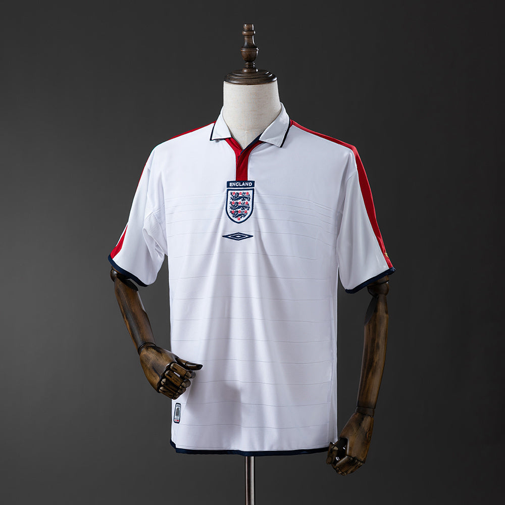 England 2004 Home Retro Jersey – Euro Campaign