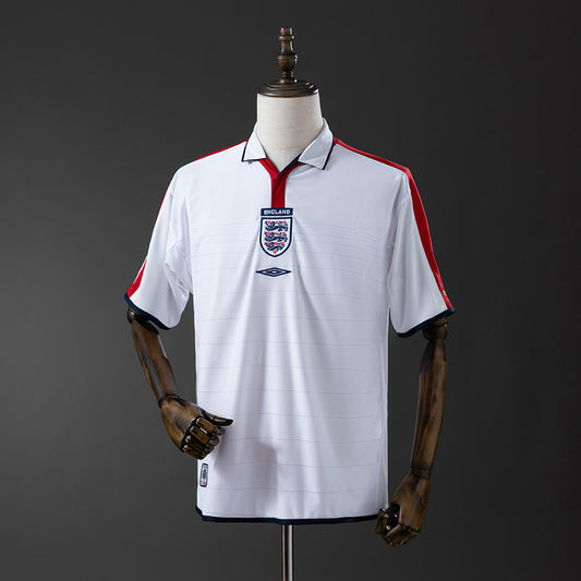England 2004 Home Retro Jersey – Euro Campaign