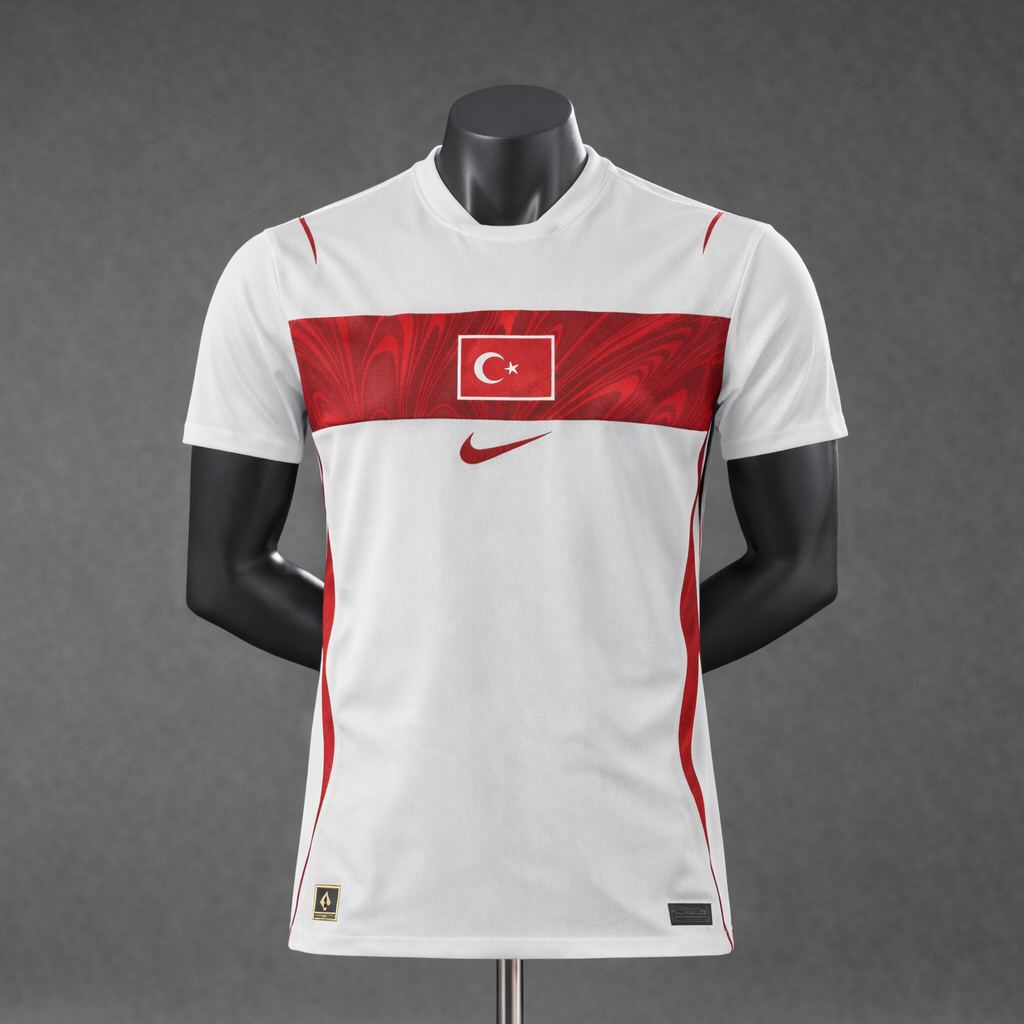 Türkiye Away Jersey 2026 – Modern Crescent Identity