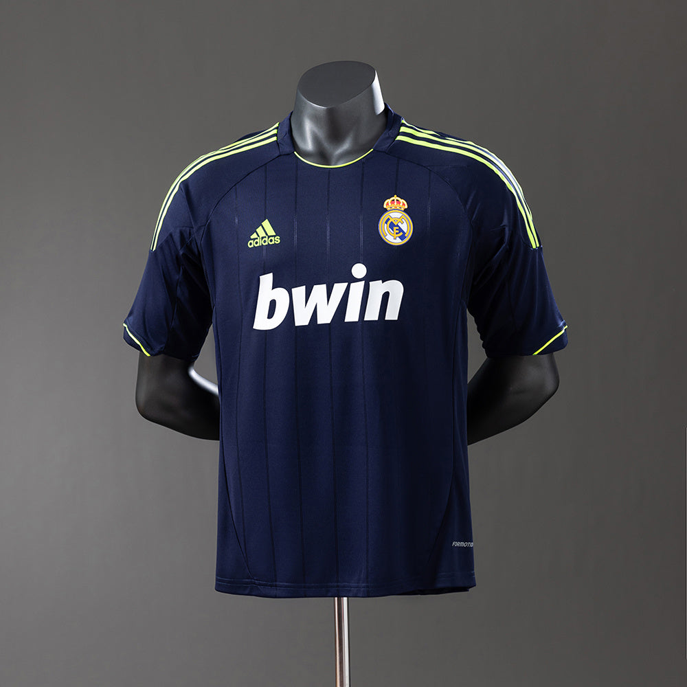 Real Madrid 12/13 Away Retro Jersey – Bold Galáctico Style