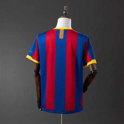 Barcelona 10/11 Home Retro Jersey – Champions League Masterpiece