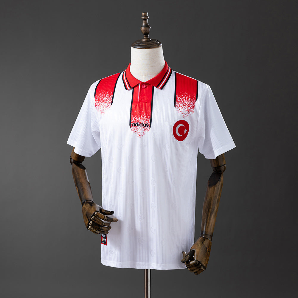 Türkiye 1996 Home Retro Jersey – Historic First Tournament