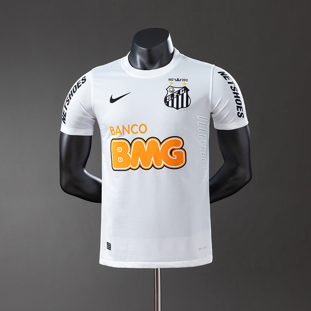 Santos FC 2012/13 Home Retro Jersey – Neymar Era Flair