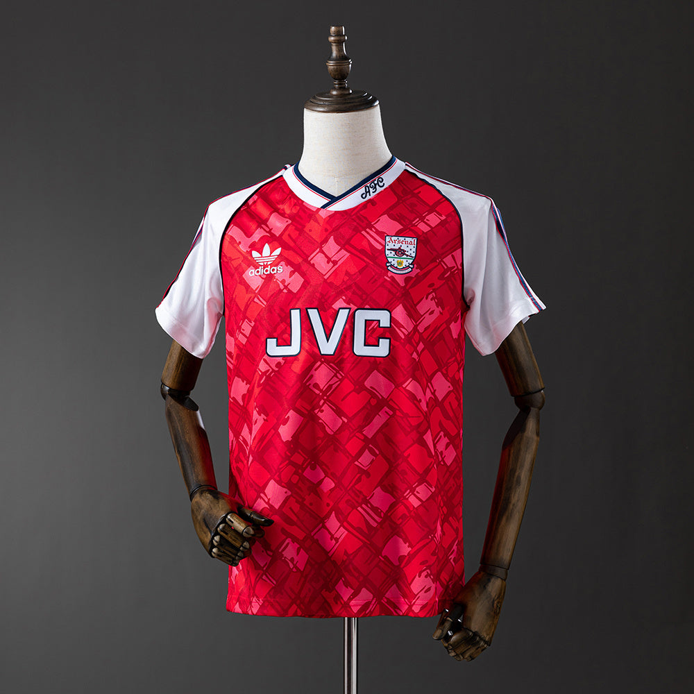 Arsenal 90/92 Home Retro Jersey – Classic Highbury Era
