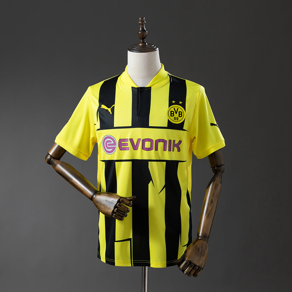 Borussia Dortmund 12/13 Home Retro Jersey – Champions League Finalists