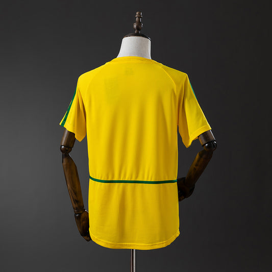 Brazil 2002 Home Retro Jersey – World Cup 2002 Winner - RONALDO #9
