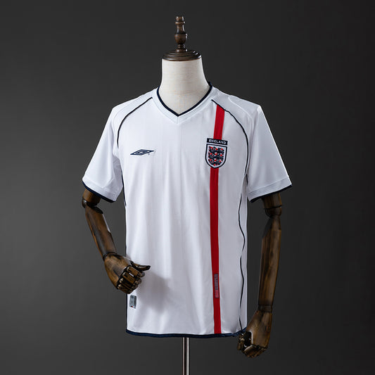 England 2002 Home Retro Jersey – World Cup Classic