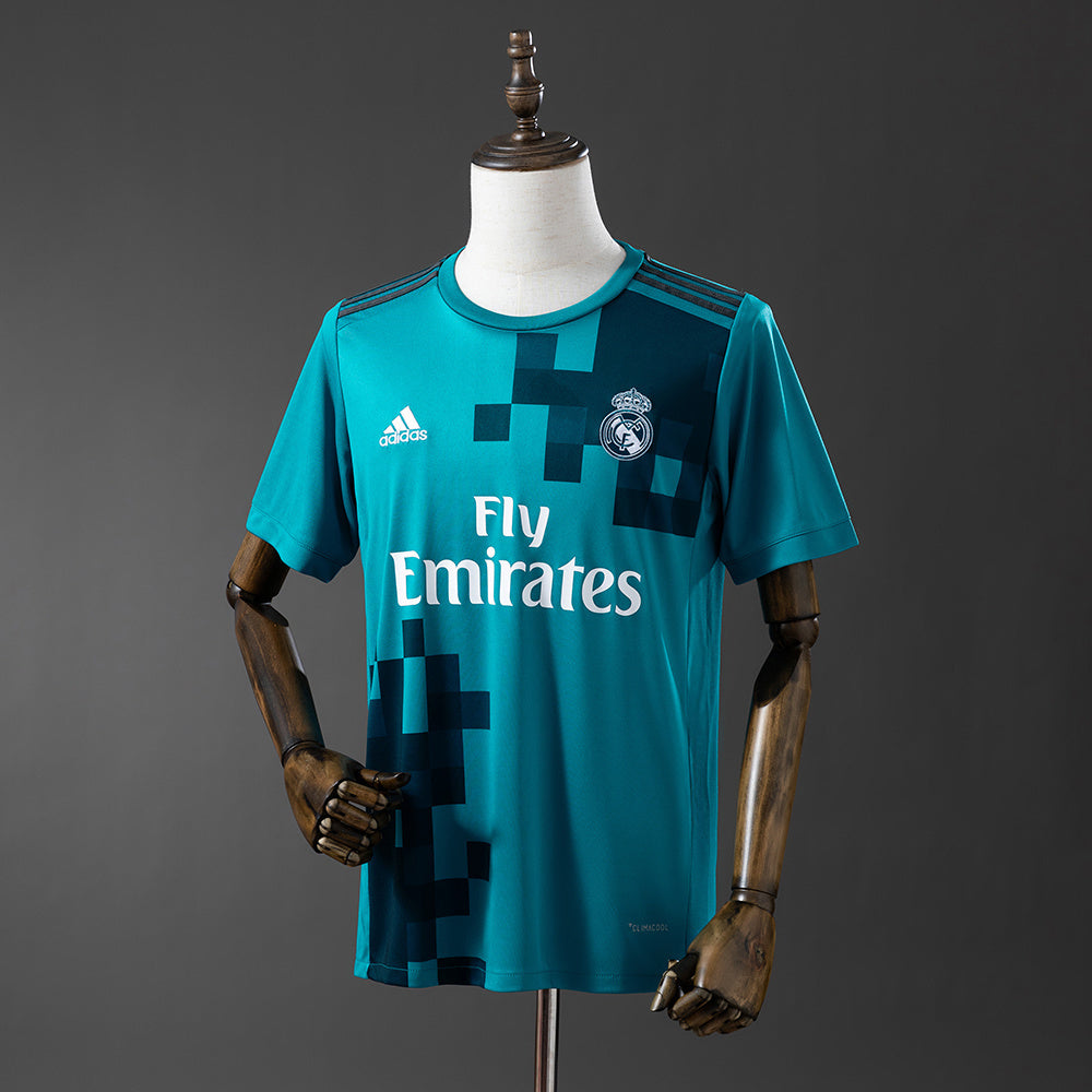 Real Madrid 17/18 Third Away Retro Jersey – Back-to-Back Champions Era