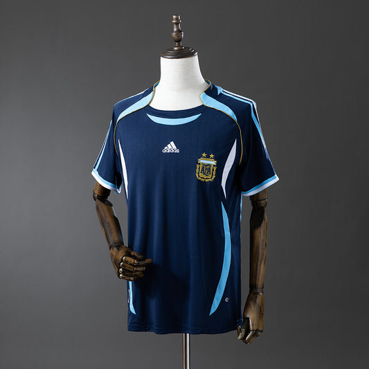 Argentina 2006 Home Retro Jersey – Retro Football Shirt / Jersey – World Cup Glory – Messi, Maradona Era