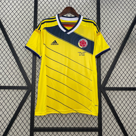 Colombia 2014 Home Retro Jersey – World Cup Breakthrough