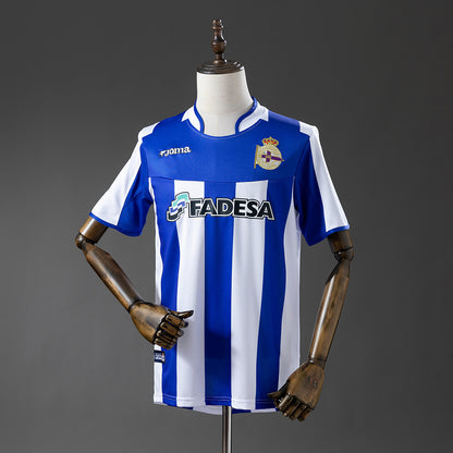 Deportivo La Coruña 03/04 Home Retro Jersey – European Night Glory