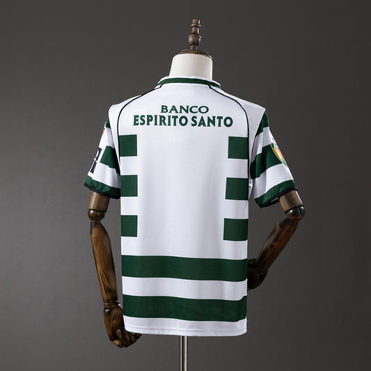 Sporting CP 01/03 Home Retro Jersey – Portuguese Talent Era