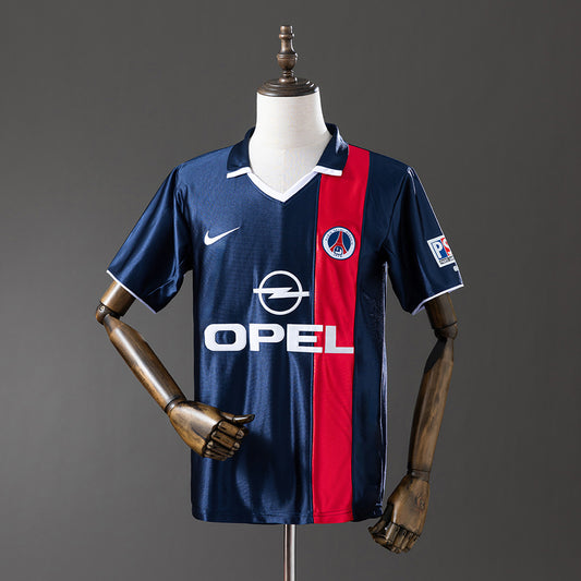 Paris Saint-Germain 01/02 Home Retro Jersey – Early PSG Identity