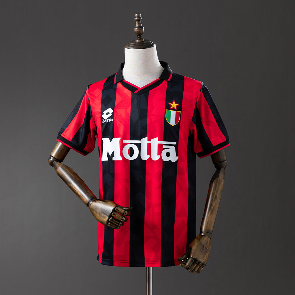 AC Milan 93/94 Home Retro Jersey – European Dominance