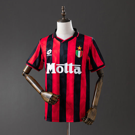 AC Milan 93/94 Home Retro Jersey – European Dominance