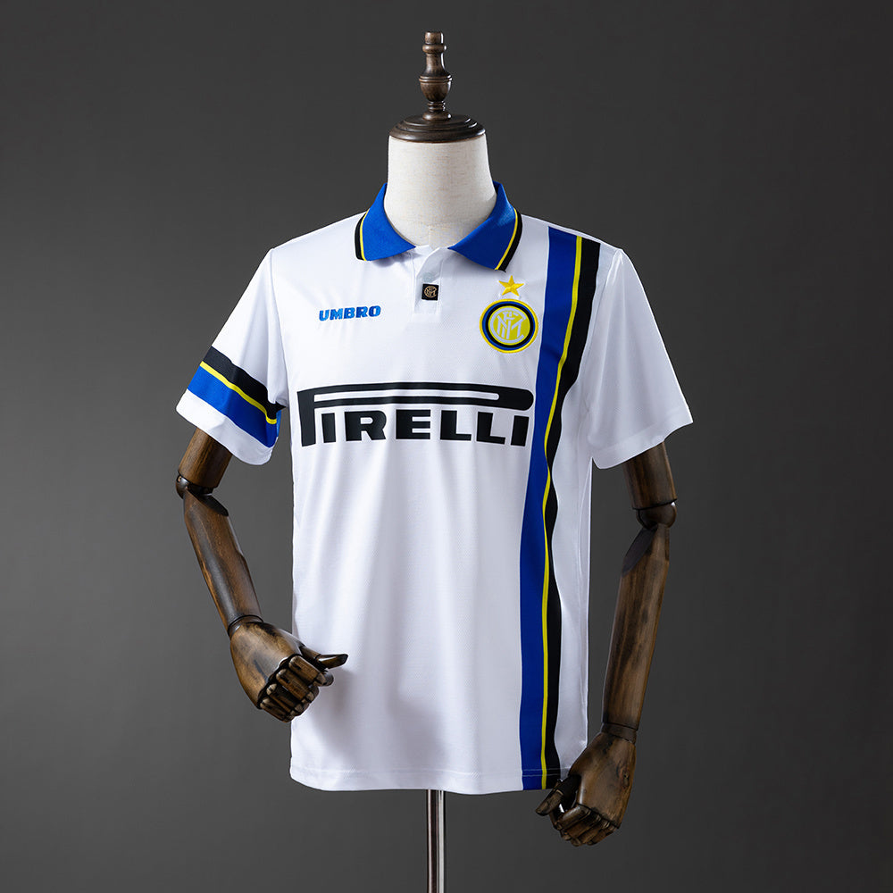 Inter Milan 97/98 Away Retro Jersey – UEFA Cup Glory Edition