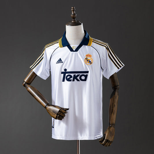 Real Madrid 98/00 Home Retro Jersey – Champions League Dominance Era
