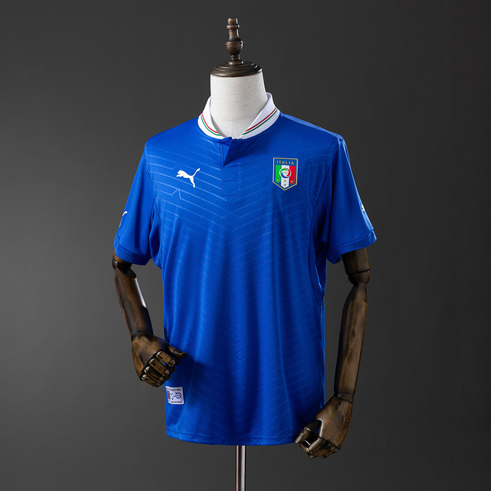 Italy 2012 Home Retro Jersey – Euro Finalists