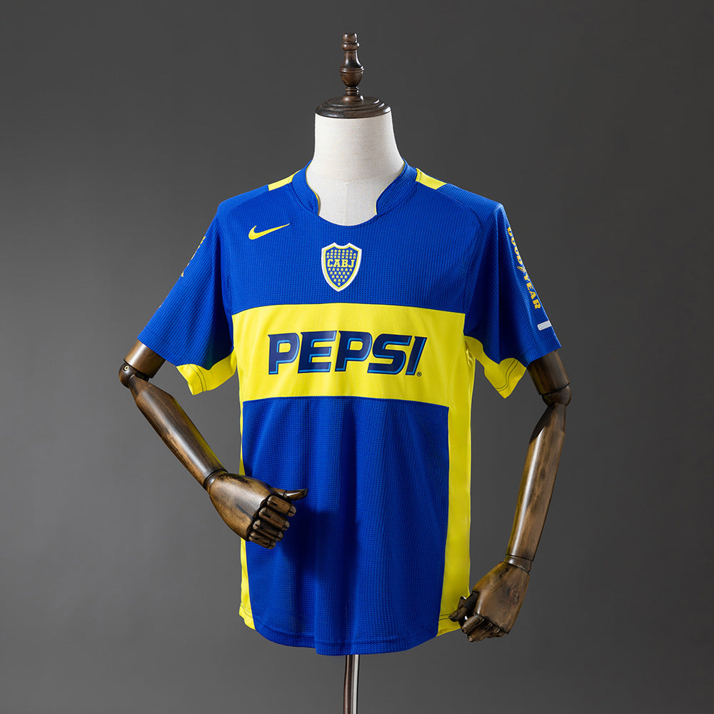 Boca Juniors 04/05 Home Retro Jersey – Argentine Giants Tradition